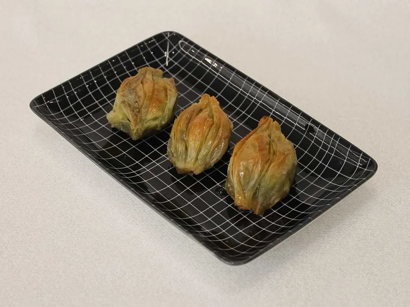 Fıstıklı midye baklava